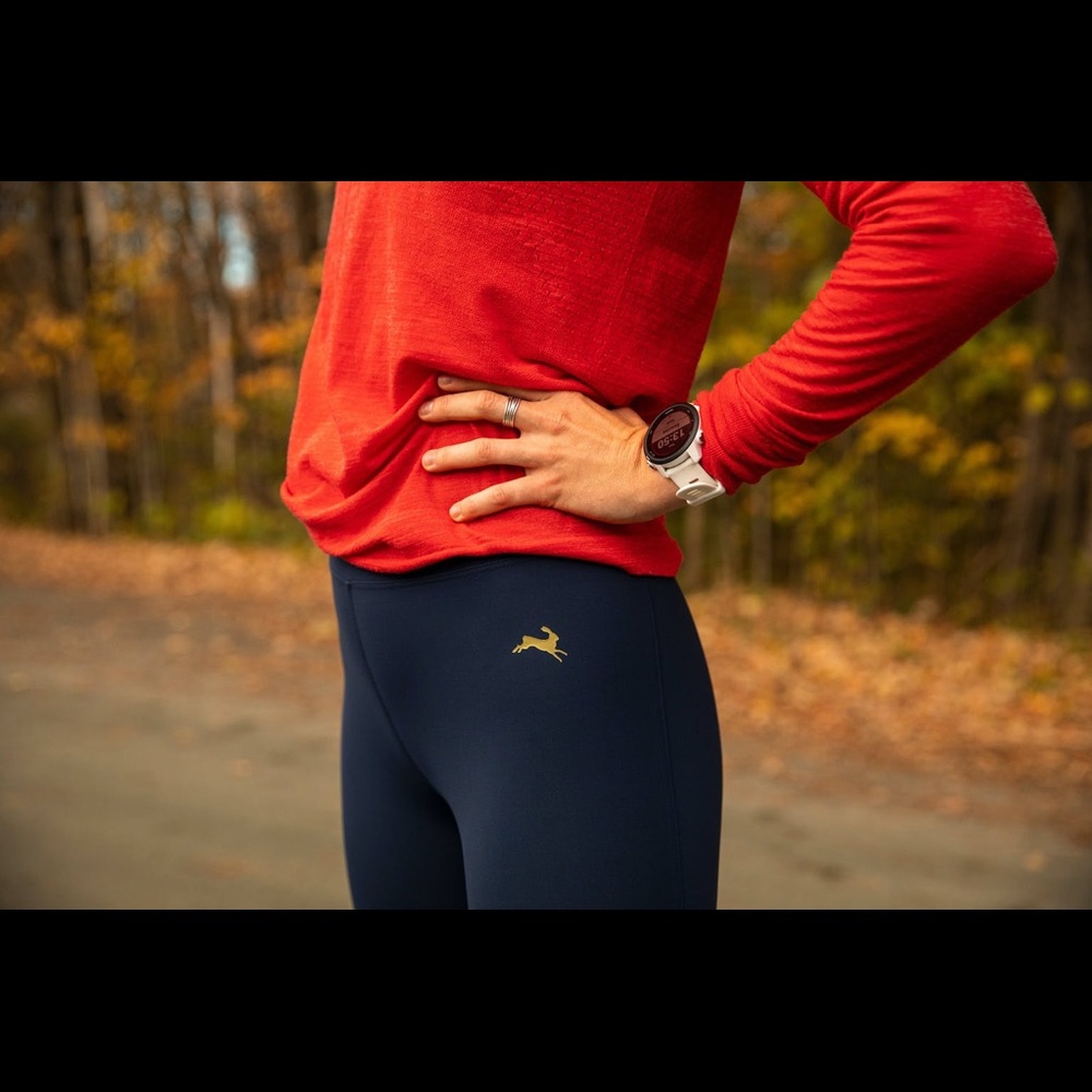 Tracksmith Allston Tights in Black